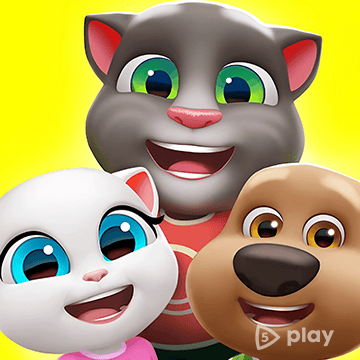 Мой Говорящий Том: Друзья v26.1.9.18968 MOD (Много денег)