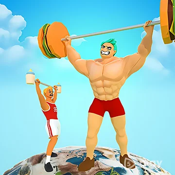 Gym Idle Clicker: Fitness Hero v1.0.60 (МОД: Много монет)