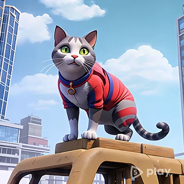 Cat Parkour Game: Cat Game v1.3 (МОД: Все открыто)