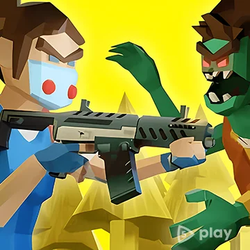 Two Guys & Zombies 3D v0.819 (МОД: Много денег, алмазов, все открыто)