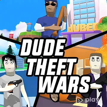 Dude Theft Wars v0.9.0.9f6 (МОД: Много денег, бессмертие, полет)