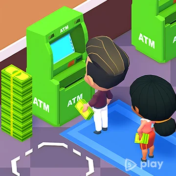 Idle Bank Tycoon v1.84.0 (МОД: Много денег)