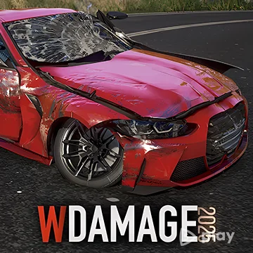 WDAMAGE: Car Crash v267.1.3 (МОД: Премиум)