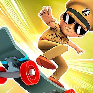Little Singham Super Skater v1.0.373 (МОД: Много монет)