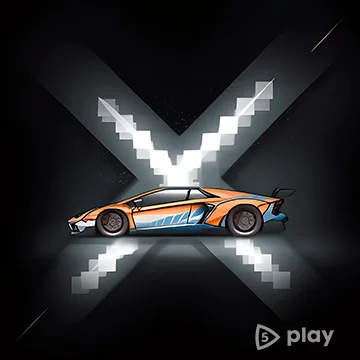 Pixel X Racer v3.4.72 (МОД: Много денег)