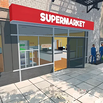 Supermarket Simulator v1.1.8 (МОД: Много денег)