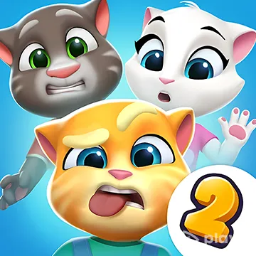 Мой Говорящий Том: Друзья 2 v26.2.1.25079 (МОД: Много денег)