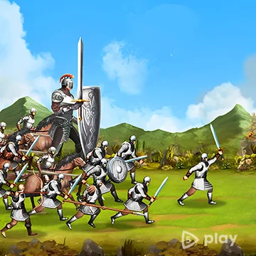 Kingdom Wars2 v6.1.7 (МОД: Много драгоценностей)