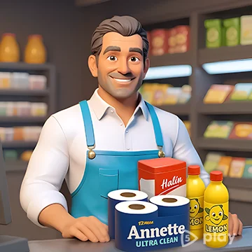 Supermarket Tycoon 3D v8.8 (МОД: Много денег)