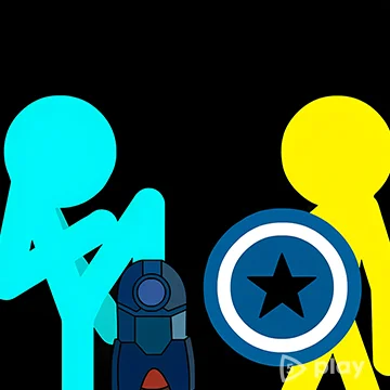 Stickman Clash v1.2.8 (МОД: Много денег)