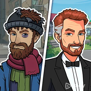 Жизнь Бомжа: Бизнес Симулятор v2.3.3 (МОД: Много денег)