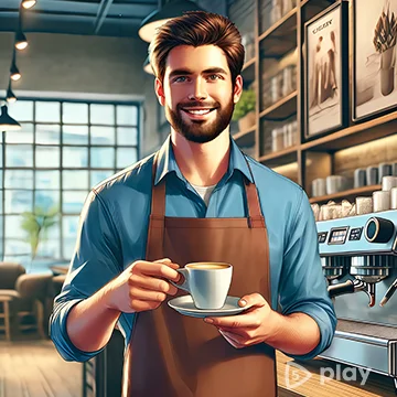 Coffee Shop Simulator 3D Cafe v0.29 (МОД: Много денег)