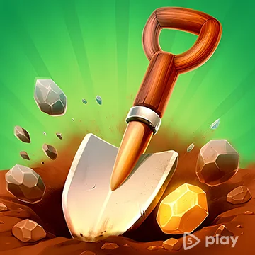 A Game About Digging A Hole v1.0 (МОД: Много денег)