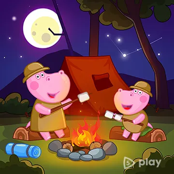 Семья Гиппо: Поход в горы v1.1.6 (МОД, Все открыто)