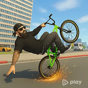 Bike Wheelie: Parkour World v1.09 (Много денег)