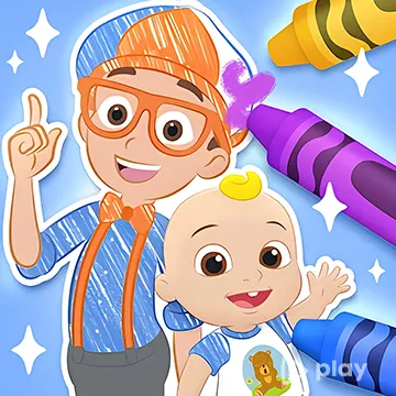 Раскраски с Blippi и друзьями v1.2.1 (Полная версия)