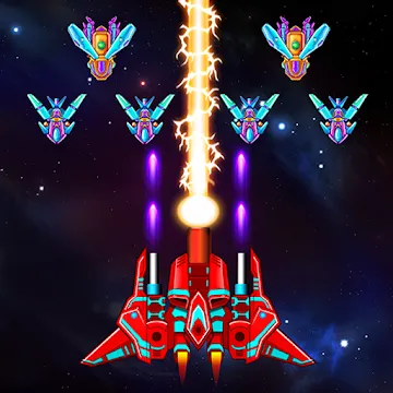 Скачать Galaxy Attack: Alien Shooting v72.8 (Меню) MOD APK